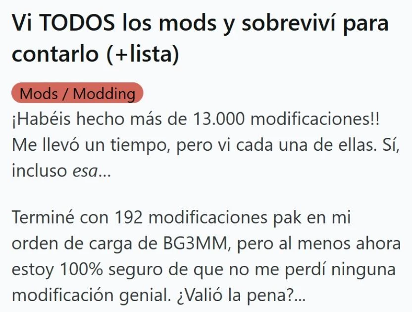 880429_832x629 Jugador instaló y probó más de 13,000 mods disponibles en Baldur’s Gate 3 para contarnos cuáles son los 10 mejores